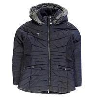 Just Togs Mizz Angelica Quilted Jacket Junior Girls