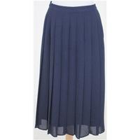 Jumper, size 16 navy blue pleated skirt