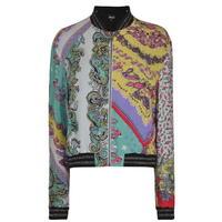 JUST CAVALLI Printed Bomber Jacket