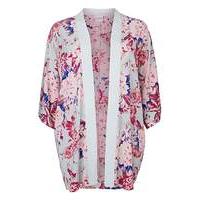 Junarose Floral Print Kimono Cover Up