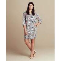 Junarose Floral Print Straight Dress