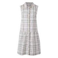 junarose checked shirt dress