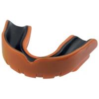 Junior Size Orange Black Safegard Gel Mouthguard