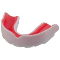 Junior Size White Red Safegard Gel Mouthguard