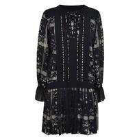 JUST CAVALLI Lace Long Sleeved Dress