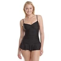 just black swim dress black