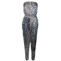 JUST CAVALLI Leopard Print Jumpsuit