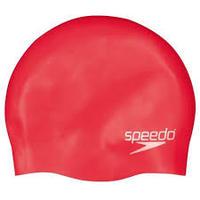 Junior Size Red Speedo Moulded Silicone Swim Cap