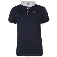 Just Togs Jewelled Polo Shirt Ladies