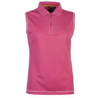 Just Togs Jessica Sleeveless Polo Shirt Ladies