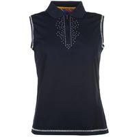 Just Togs Jessica Sleeveless Polo Shirt Ladies