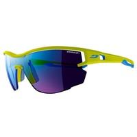 JULBO AERO SUNGLASSES (SPECTRON 3 CF LENS GREEN/BLUE FRAME)