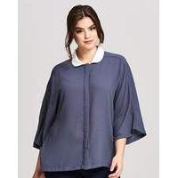 Junarose Contrast Collar Blouse