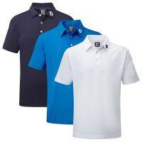 Junior Solid Pique Golf Shirt