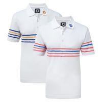 Junior Stretch Pique Golf Shirt