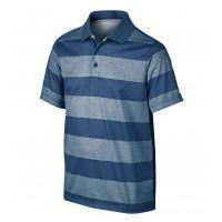 junior bold stripe polo blue greyocean fogwhite