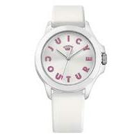 juicy couture silicon watch white