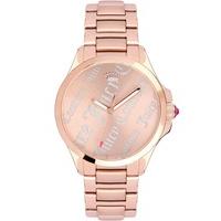 juicy couture ladies jet setter rose watch 1901278