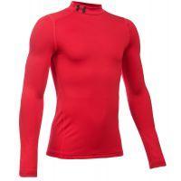 Junior ColdGear EVO Fitted Baselayer Mock - Red 2015