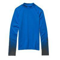 Junior ColdGear EVO Baselayer Mock Blue Jet