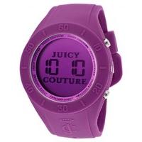 Juicy Couture Ladies Purple Rubber Strap Watch 1900882