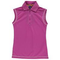 Just Togs Jessica Sleeveless Polo Shirt Junior