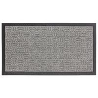 JVL Firth 40x70cm Doormat in Grey