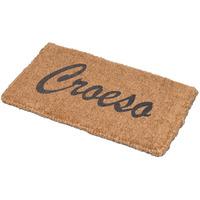 JVL Croeso Welsh 35x60cm Coir Doormat in Natural