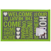 jvl expressions 40x60cm doormat in green