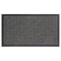 JVL Firth 40x70cm Doormat in Charcoal