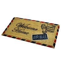 jvl welcome home 40x70cm coir doormat in natural