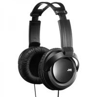 jvc full size over ear stereo headphones black