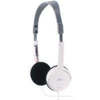 JVC Foldable Light Weight Stereo Headphones White