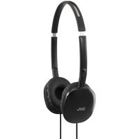 JVC HA-S160-B-E FLATS Lightweight Headphones Black