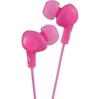 JVC HAFX5P Ear Bud Headphones Peach Pink