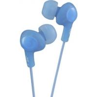 jvc gumy plus earbud heaphones peppermint blue