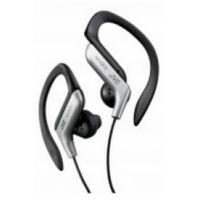 JVC HAEB75S Sports Ear Clip Earphones with Adjustable Clip Silver