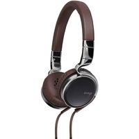 jvc ha sr75s esnsy on ear headphones inc mic remote brown