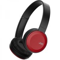 JVC Deep Bass Bluetooth On Ear Headphones Red