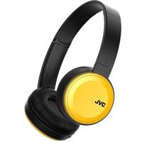JVC Deep Bass Bluetooth On Ear Headphones Yellow