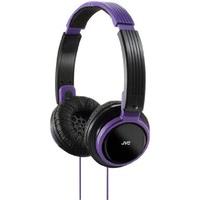 JVC Riptide Portable Headband Headphones - Violet