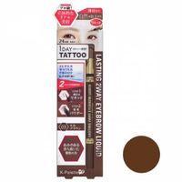 k palette lasting 2 way liquid eyebrow liner mocha brown