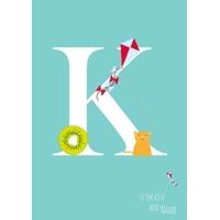k alphabet card om1040