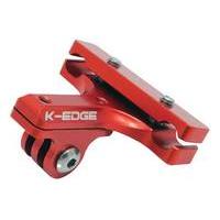 k edge go big pro saddle rail mount for gopro red