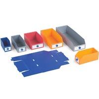K-Bins - Plastic Small Parts Bins (pk 25) 100 h x 100 w x 300 d