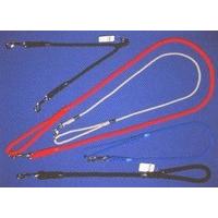 K. J. K. Ropeworks Clip and Ring Lead Black 8mm X 95cm