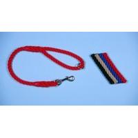 K. J. K. Ropeworks Clip and Ring Lead Blue 12mm X 65cm