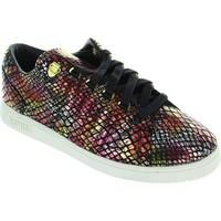 k swiss lozan iii tongue twister womens metallic snakeskin leather tra ...