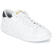 k swiss lozan tongue twister womens shoes trainers in white