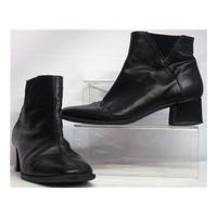 k heeled boots k size 45 black heeled shoes